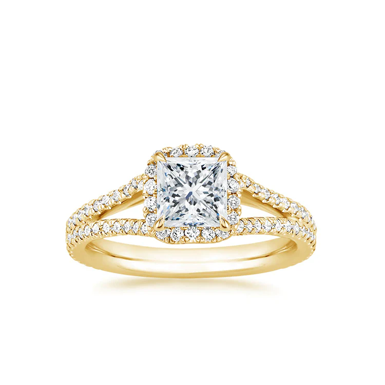 Nia - Round cut Lab Grown Diamond Ring
