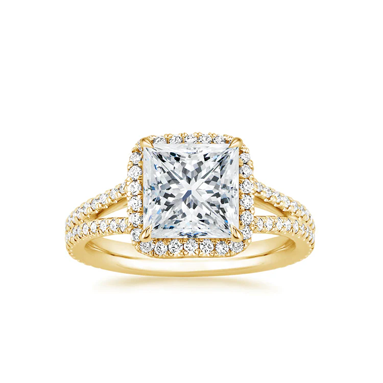 Nia - Round cut Lab Grown Diamond Ring - Image 2