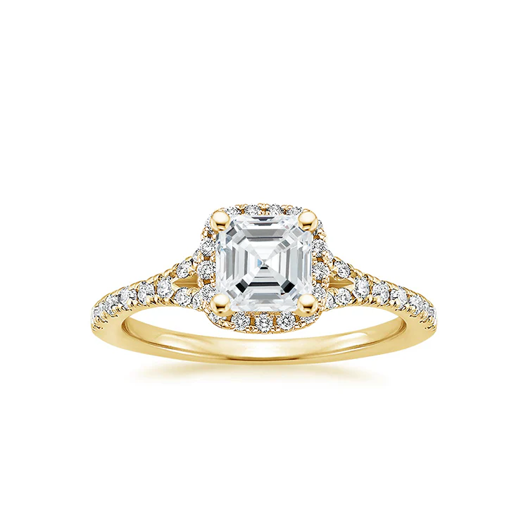 Nomi - Asscher cut Lab Grown Diamond Ring
