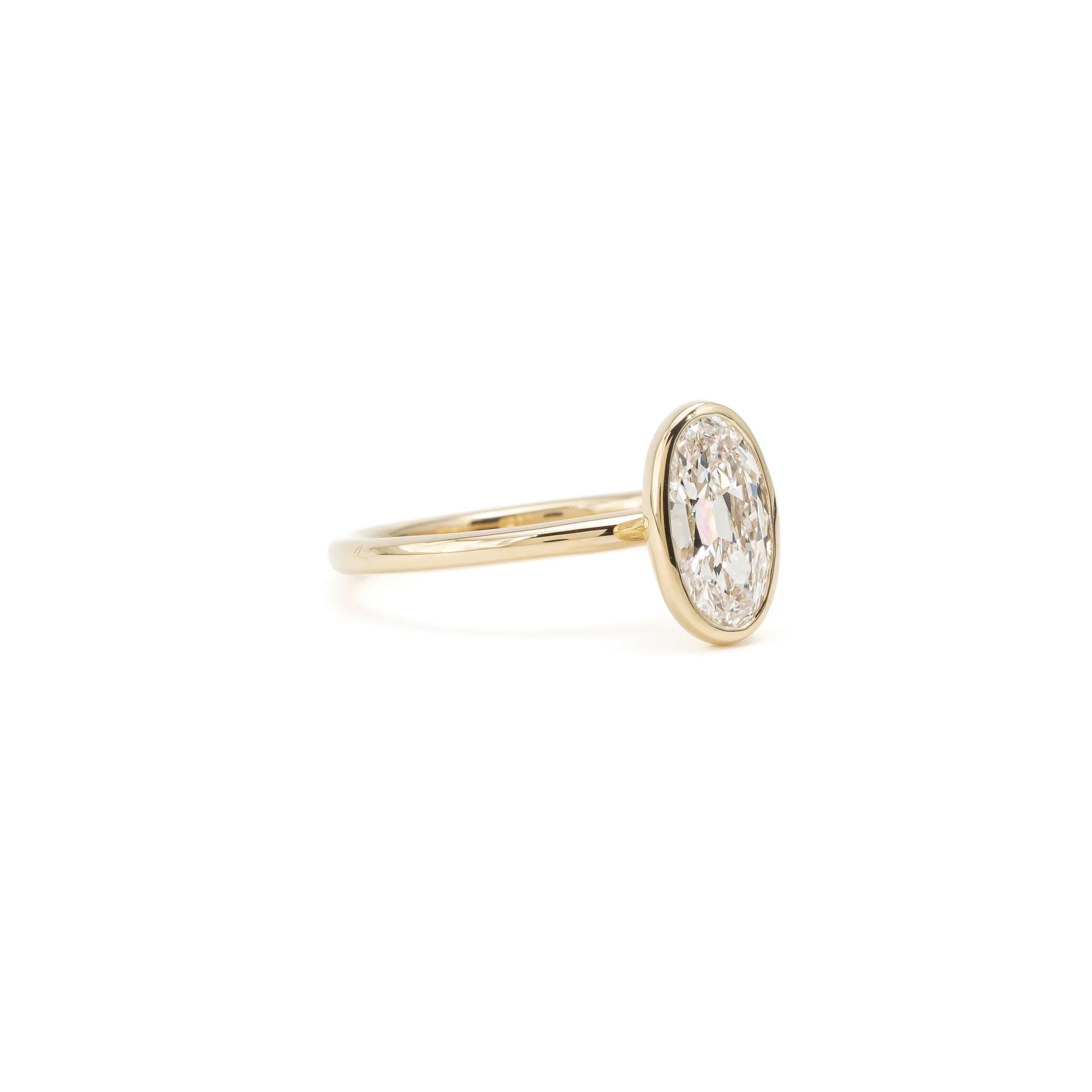 Nova-Oval Cut Lab Grown Diamond Ring - Image 3