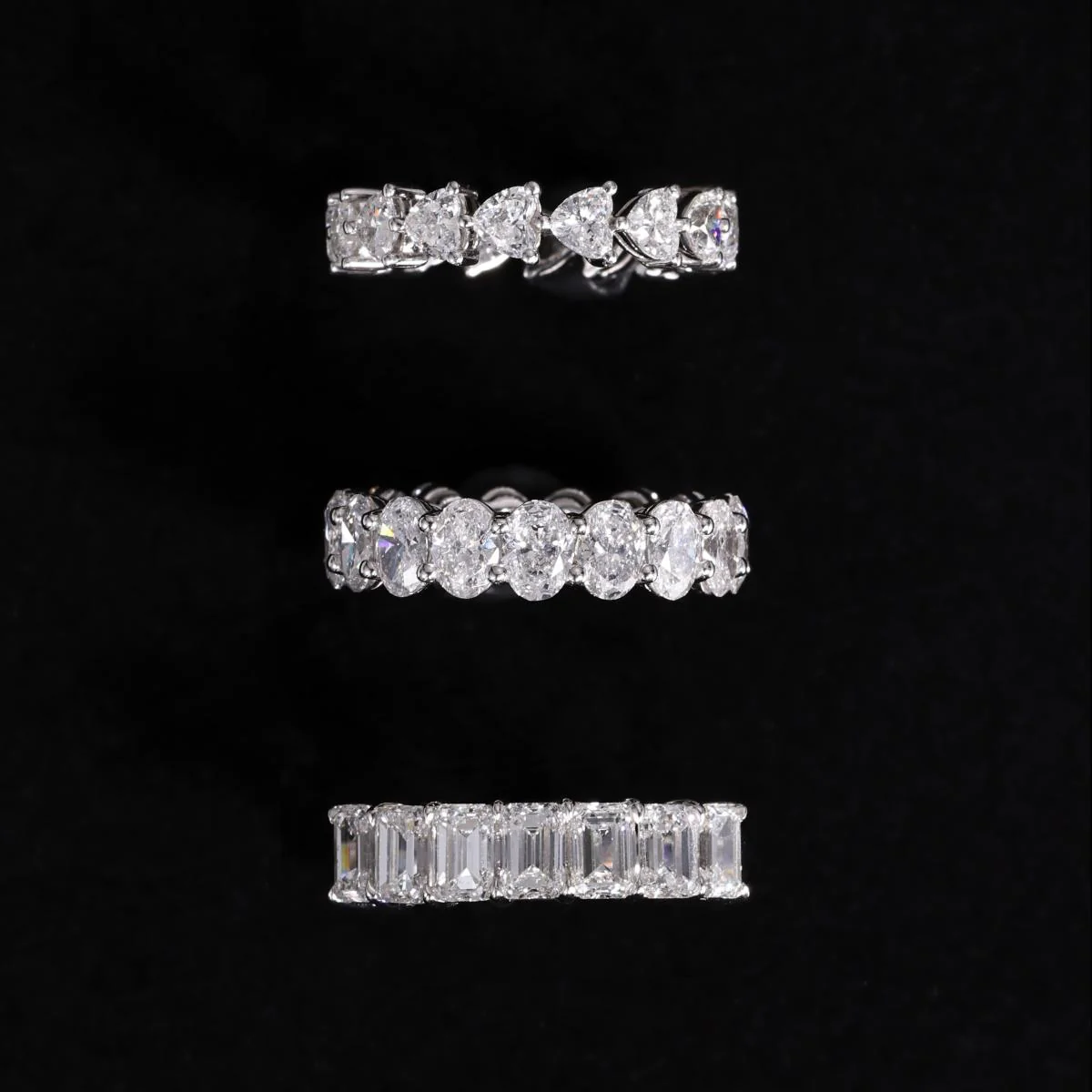 Ava-Oval Cut Diamond Eternity Band - Image 5
