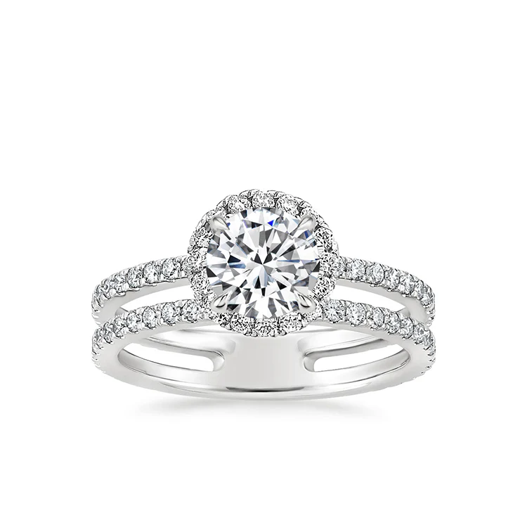 Reese - Round cut Lab Grown Diamond Ring