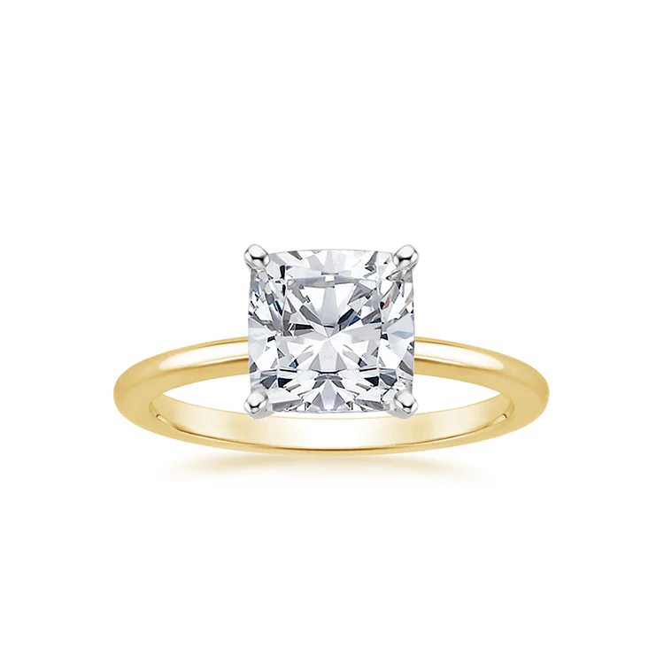 Rina - Cushion cut Lab Grown Diamond Ring - Image 2