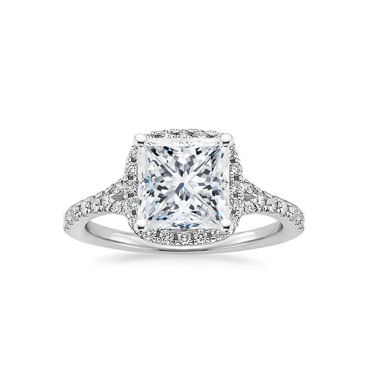 Rina - Princess cut Lab Grown Diamond Ring - Image 2