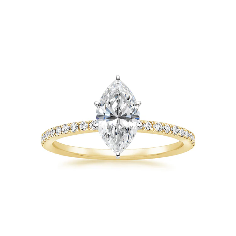 Sia - Marquise cut Lab Grown Diamond Ring