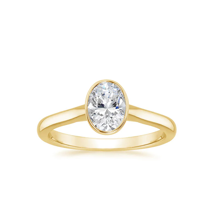 Sol - Oval cut Lab Grown Diamond Ring