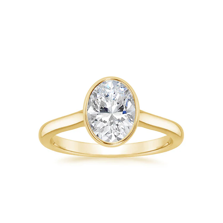 Sol - Oval cut Lab Grown Diamond Ring - Image 2