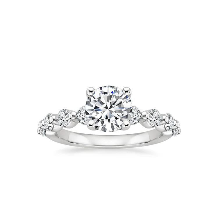 Talia - Round cut Lab Grown Diamond Ring