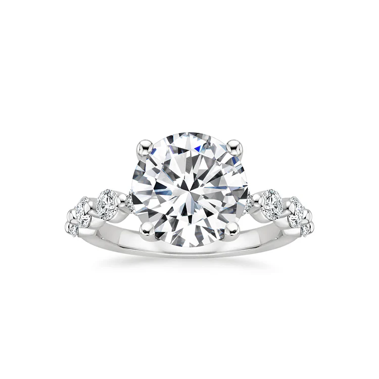 Talia - Round cut Lab Grown Diamond Ring - Image 4