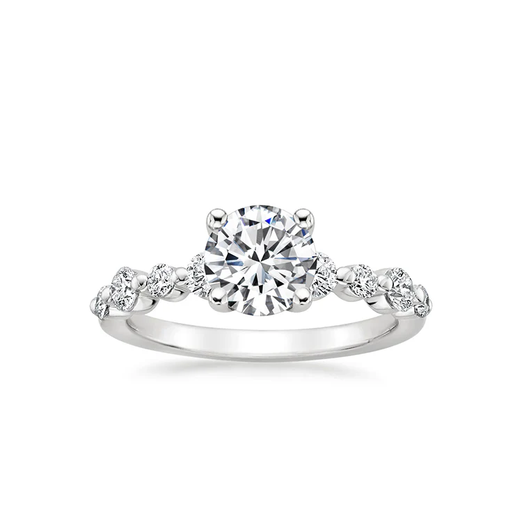 Thea - Round cut Lab Grown Diamond Ring