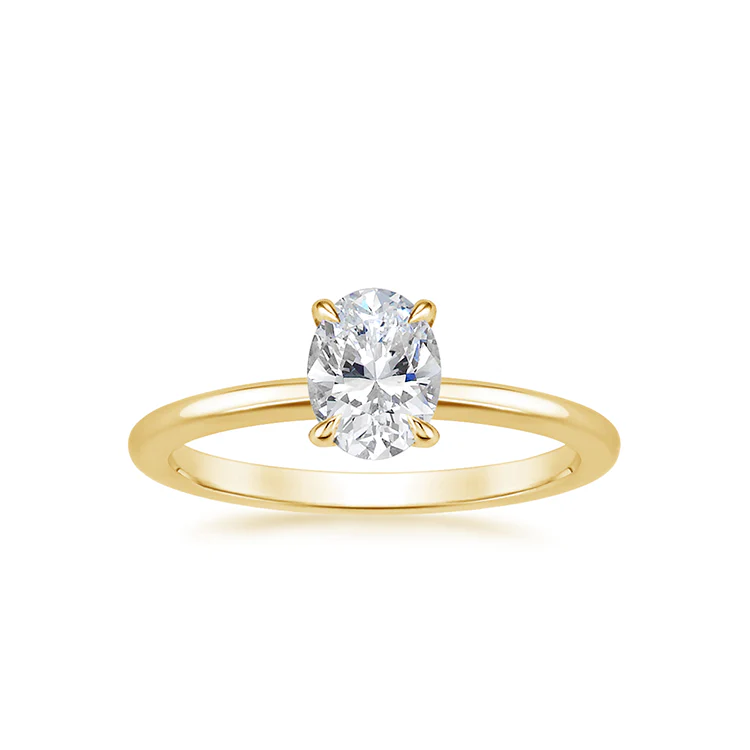 Vada - Oval cut Lab Grown Diamond Ring