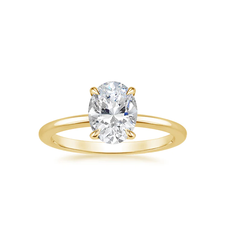 Vada - Oval cut Lab Grown Diamond Ring - Image 2