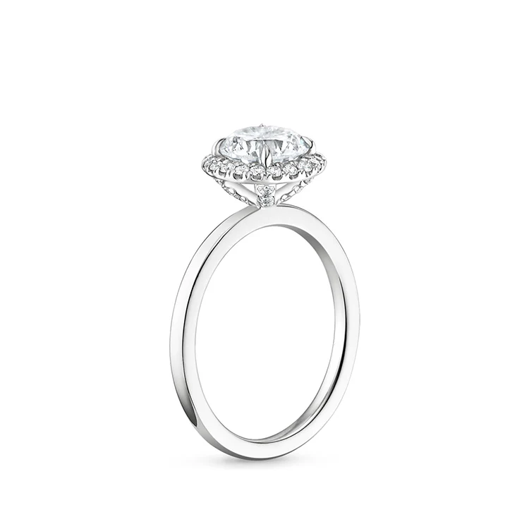 Vivia - Round cut Lab Grown Diamond Ring - Image 2